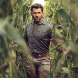 Men's Kalahari Shirt S/S Olive image 2