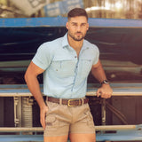 Men's Gariep Shirt S/S Sky image 2