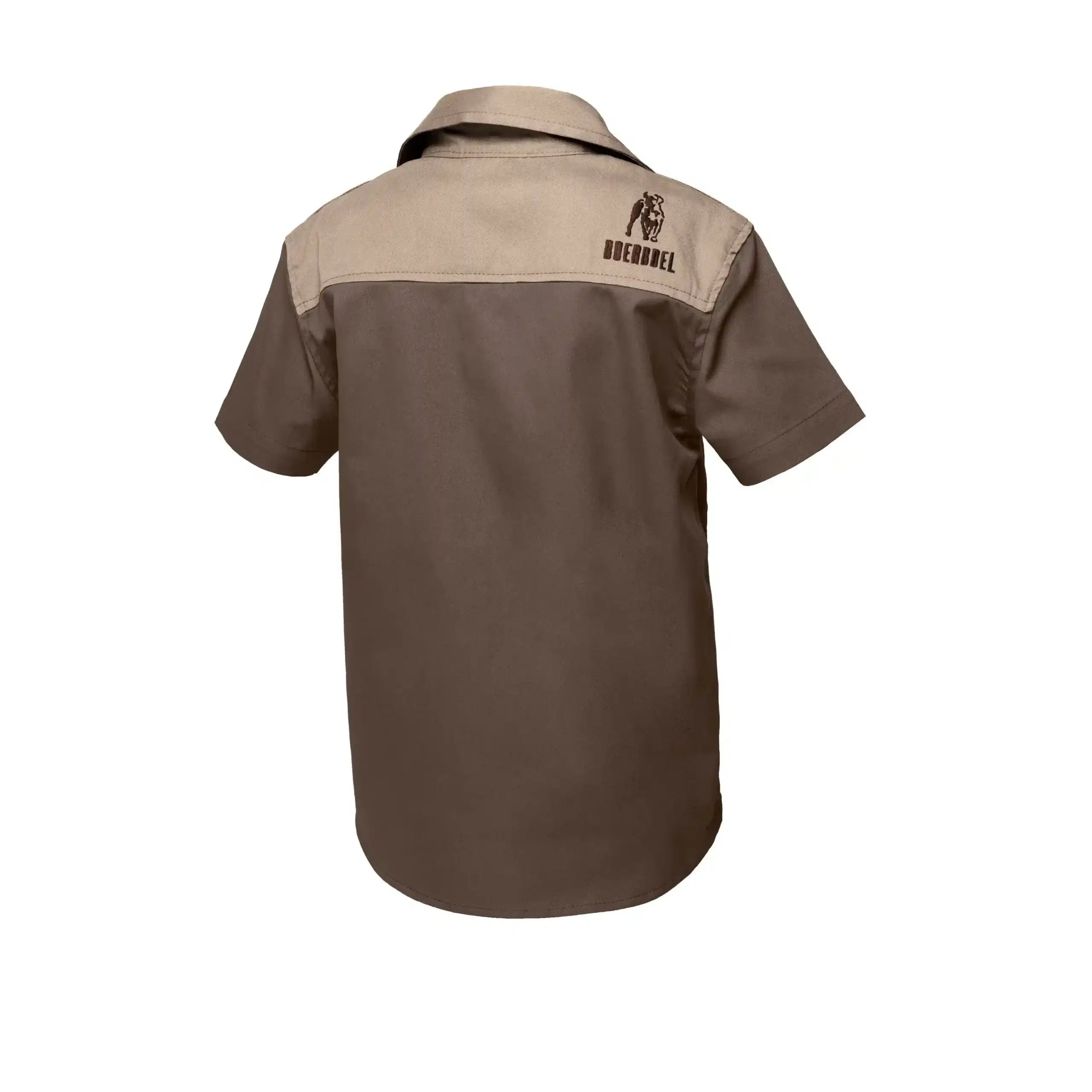 Kids S/S Kalahari Shirt Bark &amp; Putty image 1