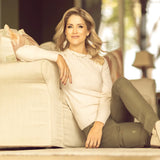 Ladies Luxury Jumper - Stone image 2