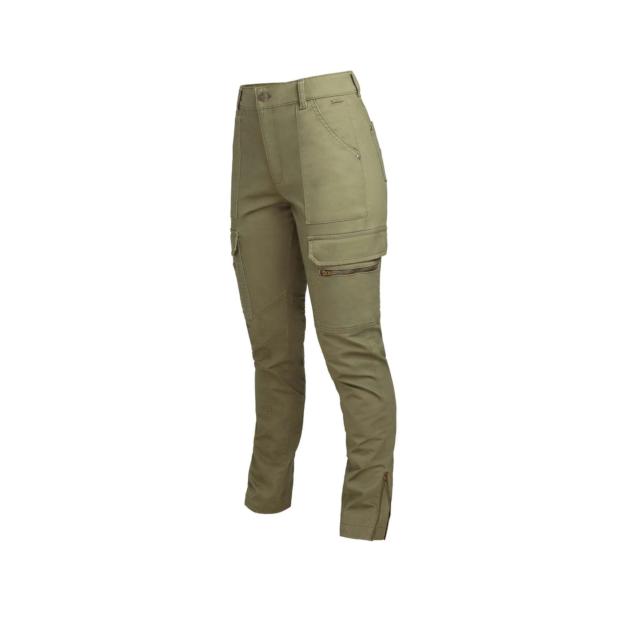 Ladies Kalahari Cargo Pants Olive image 0