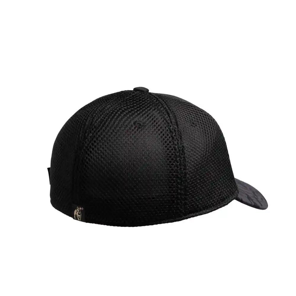 Ladies Stretch Cap Camo Black image 1