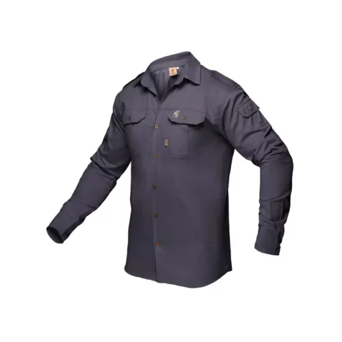 Men's Kalahari Shirt L/S - Charcoal